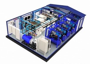 Азотная компрессорная станция модульного типа МКСА-2